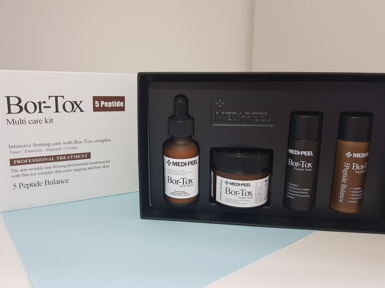 

Набор средств против морщин для упругости кожи Medi-Peel Bor-Tox 5 Peptide Multi Care Kit