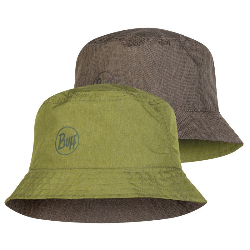 

Панама Buff Travel Bucket Hat shady khaki, Светлый хаки