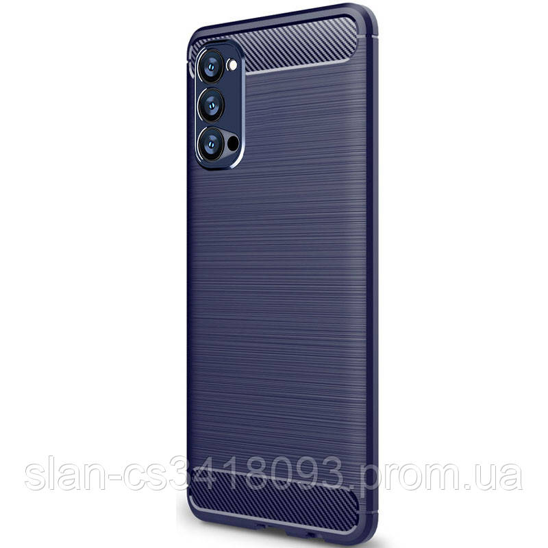 

TPU чехол Slim Series для Oppo Reno 4 Pro, Синий