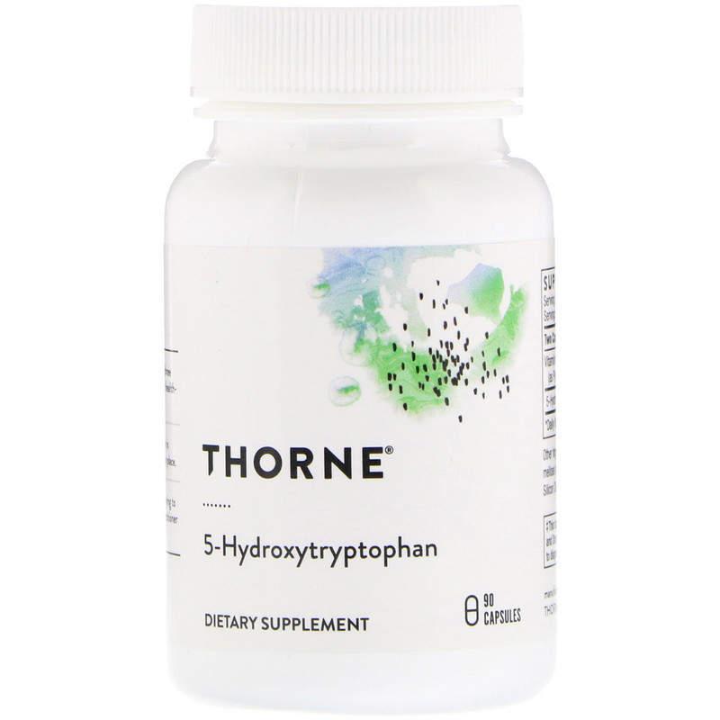 

5-НТР 5-Hydroxy-Tryptophan Thorne Research 90 к. (3339)