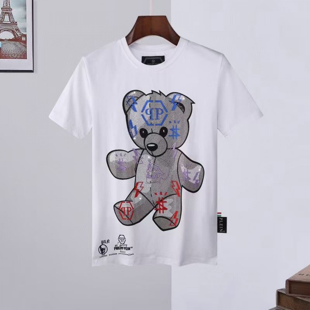 

Футболка Philipp Plein bear ted 237 white