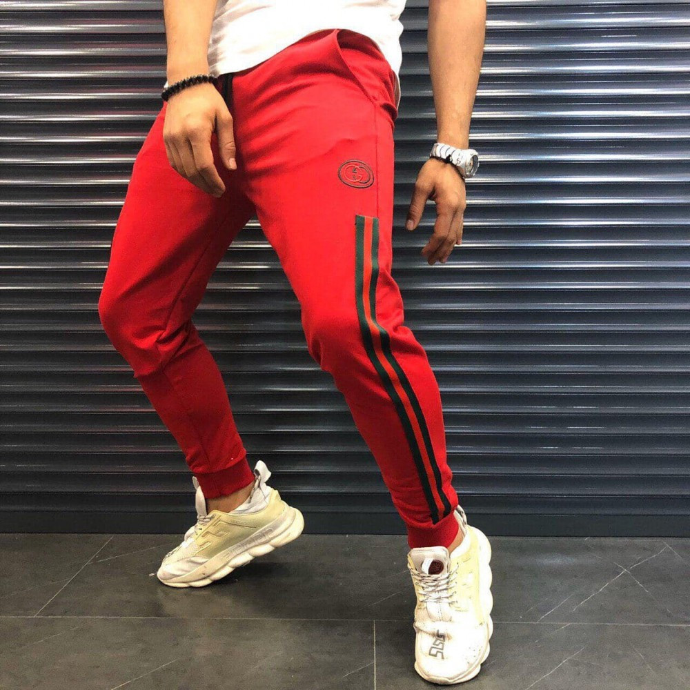 

Спортивные штаны Gucci red