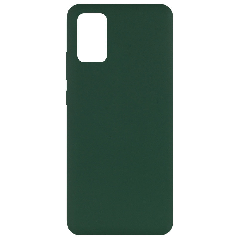 

Чехол Silicone Cover Full without Logo (A) для Samsung Galaxy A02s Зеленый / Dark green