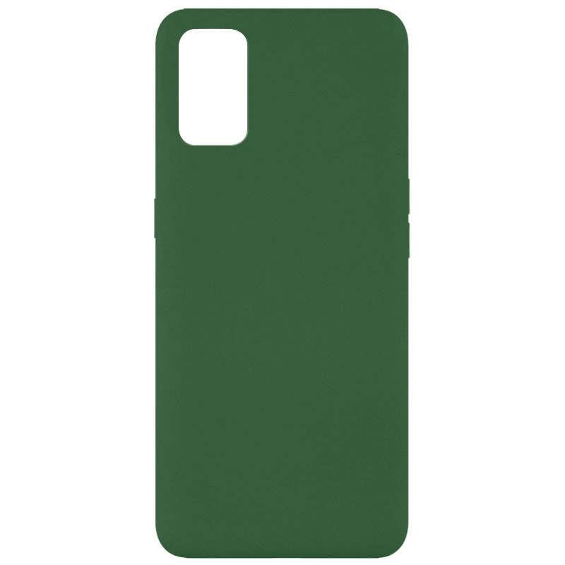 

Чехол Silicone Cover Full without Logo (A) для Oppo A52 / A72 / A92 Зеленый / Dark green