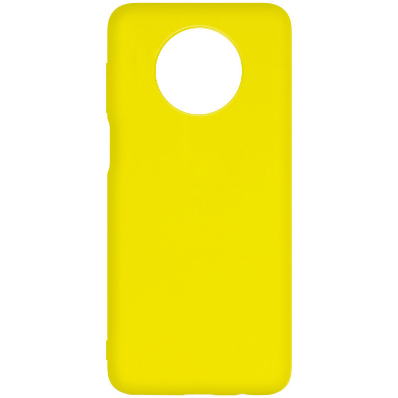 

Чехол Silicone Cover Full without Logo (A) для Xiaomi Redmi Note 9 5G / Note 9T, Желтый / flash