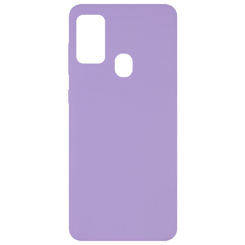 

Чехол Silicone Cover Full without Logo (A) для Samsung Galaxy M30s / M21, Сиреневый / dasheen