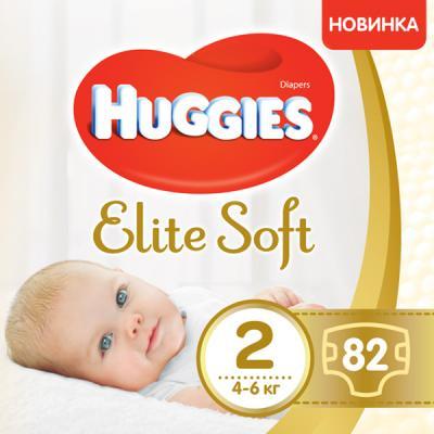 

Подгузник Huggies Elite Soft 2 Mega (4-6 кг) 82 шт (5029053547985)