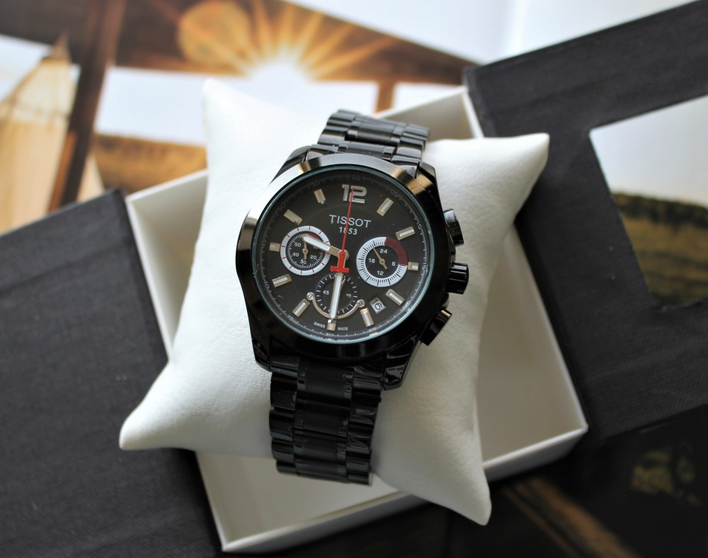 

Часы Tissot Chronograph 42 mm Total Black