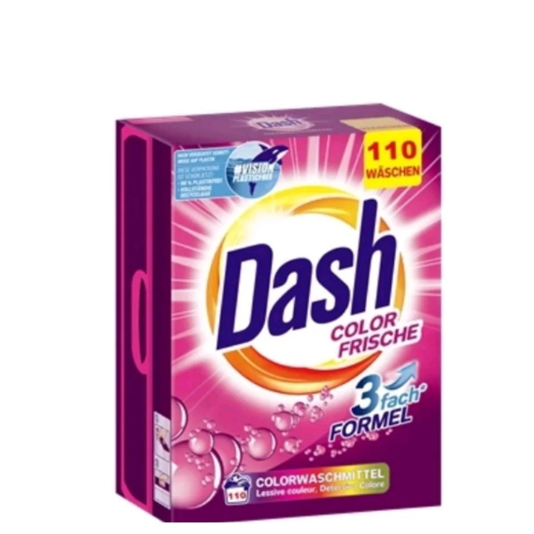 

Порошок для стирки Dash цветных вещей Color Frische 7.15кг 110 стирок