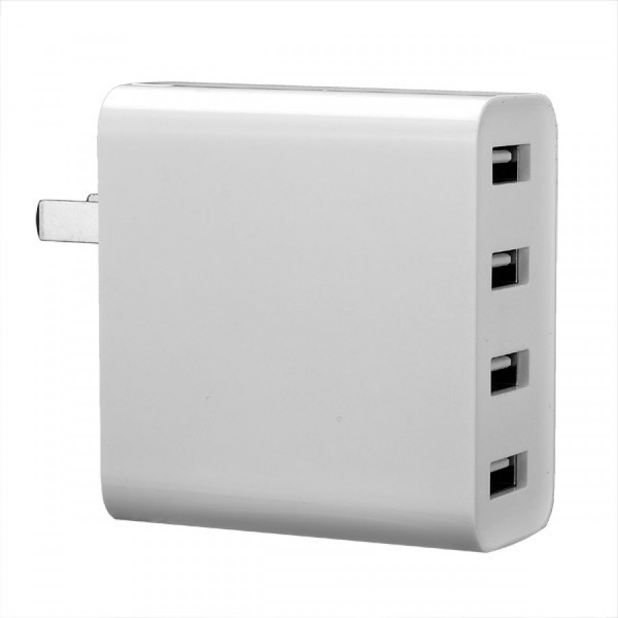 

Сетевое зарядное устройство Xiaomi Mi USB Multiple hub 4 USB White, Белый