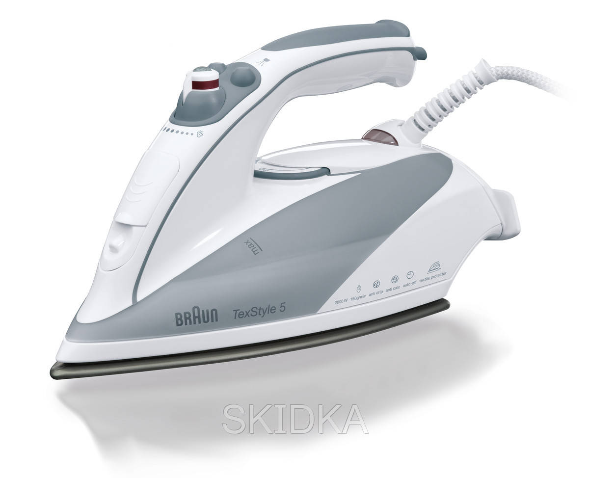 

Утюг Braun TS 535 TPA GY, Белый с серым