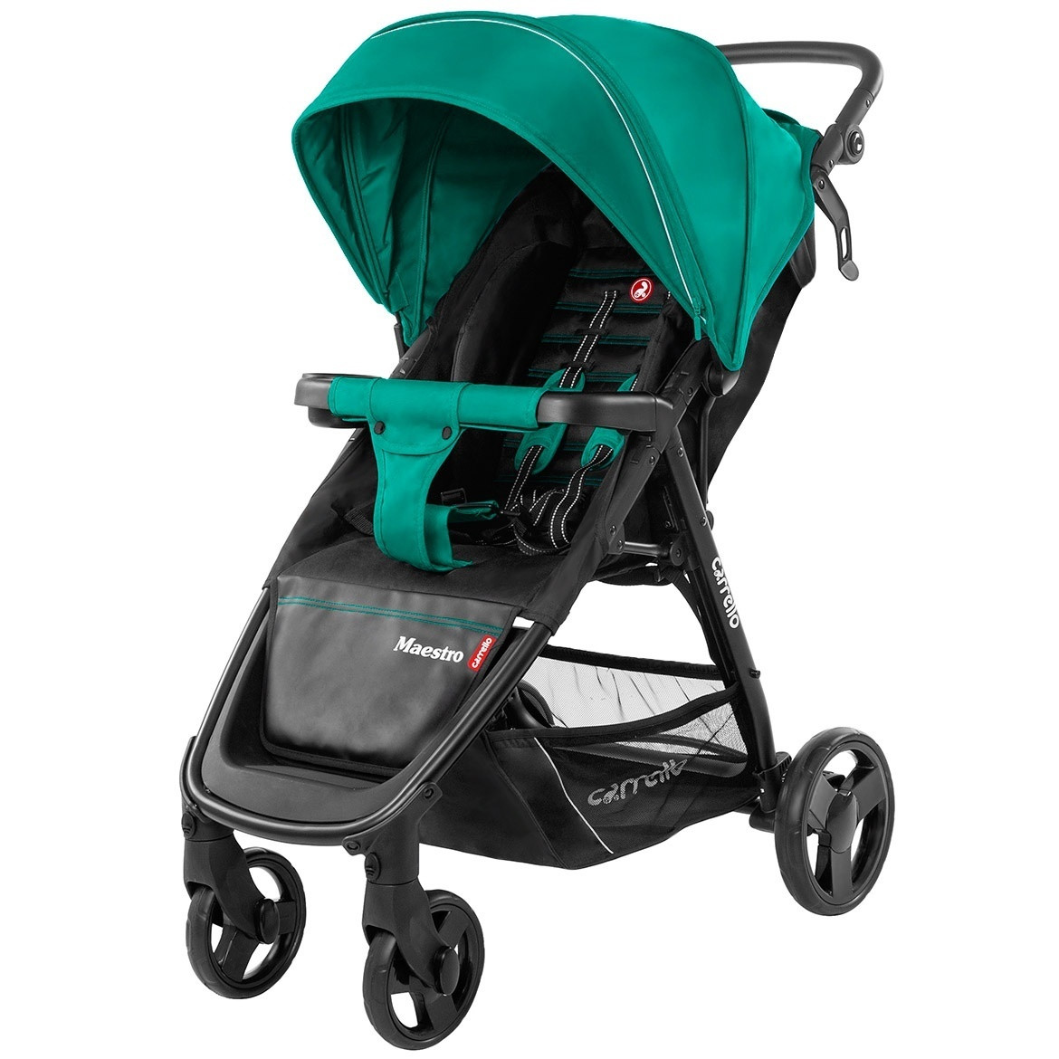 

Коляска прогулочная CARRELLO Maestro CRL-1414 Golf Green +дождевик L /1/ MOQ