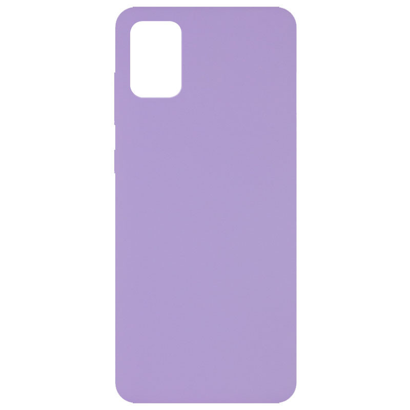 

Чехол Silicone Cover Full without Logo (A) для Samsung Galaxy A31, Сиреневый / dasheen