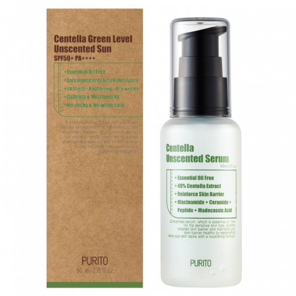 

Сыворотка для лица с центеллой азиатской Purito Centella Unscented Serum