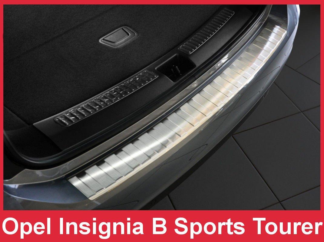 Защитная накладка на задний бампер для Opel Insignia B Sports Tourer 2017+ /нерж.сталь/, фото 2