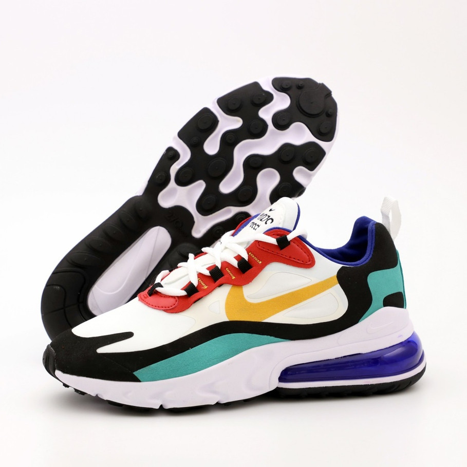 

Мужские кроссовки в стиле Nike Air Max 270 React, черный, красный, белый, бирюзовый, Вьетнам 42, Разные цвета