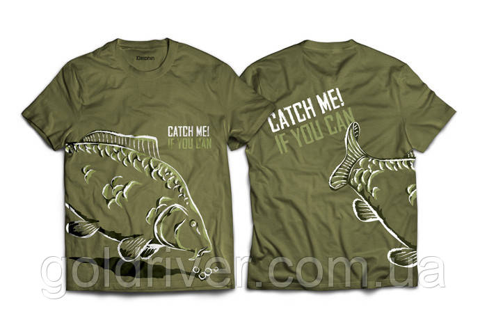 

Футболка Delphin Catch me! Carp / Поймай меня! XXL