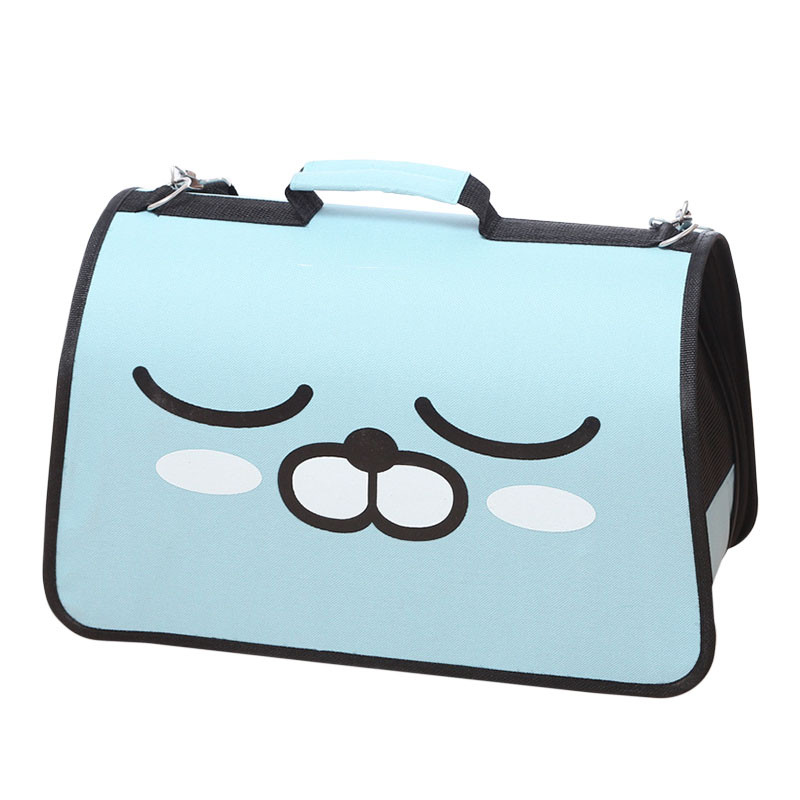 

Сумка-переноска для кошек Taotaopets 258805 Smiley Blue контейнер 52*21*30 см, Голубой