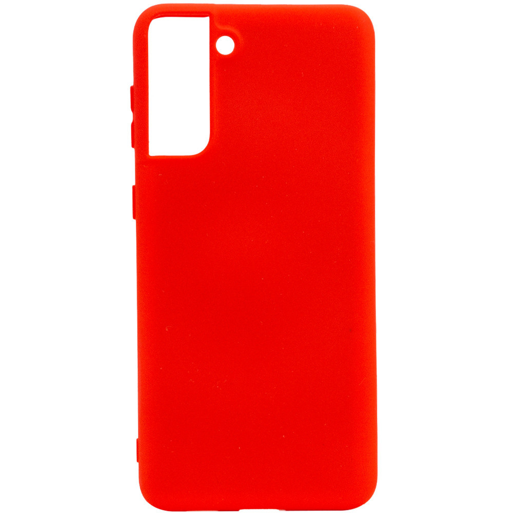 

Уценка Чехол Silicone Cover Full without Logo (A) для Samsung Galaxy S21+, Царапина / красный / red