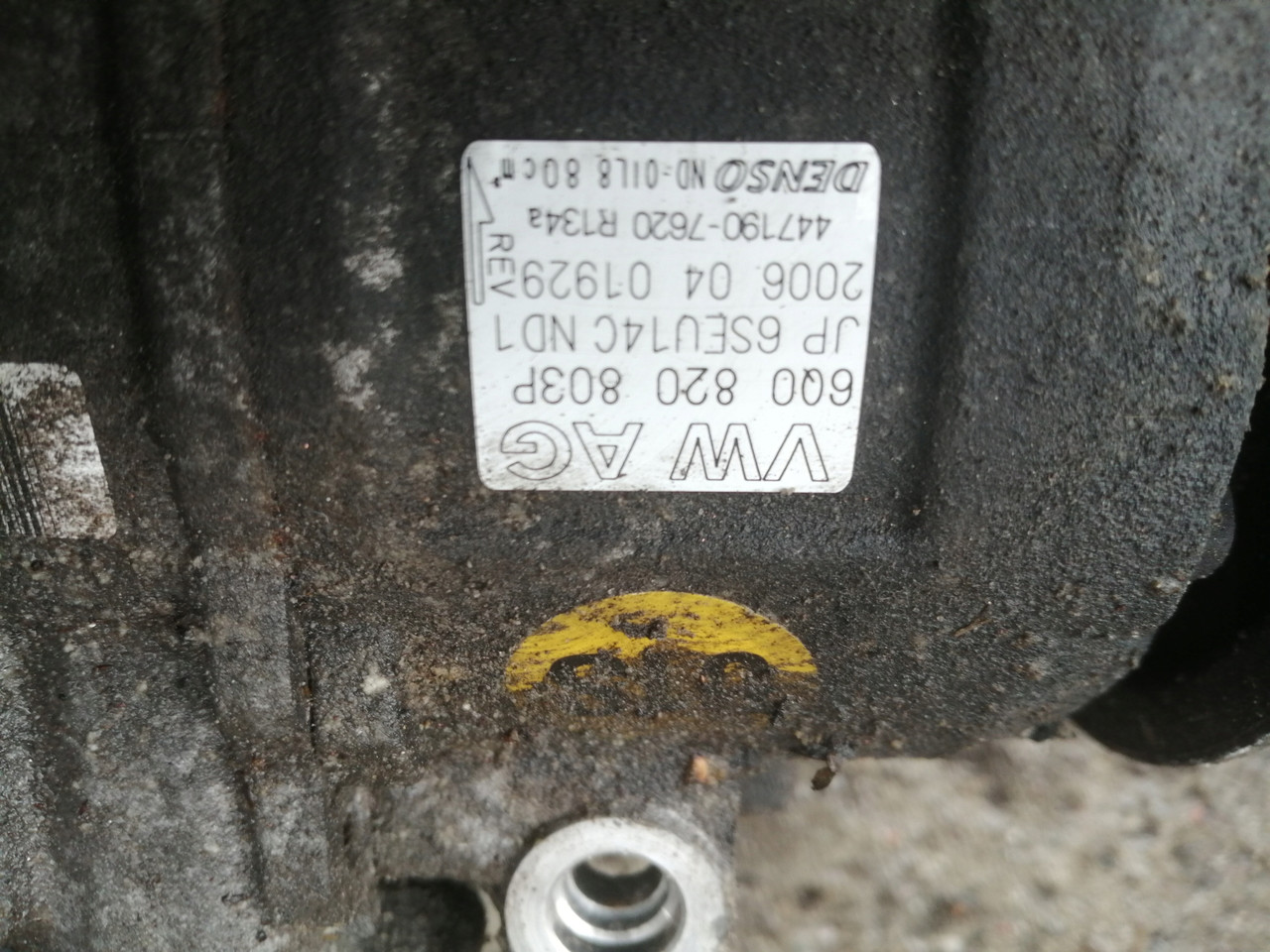 

Компрессор кондиционера 6Q0820803P VW SEAT SKODA под заказ 2-4