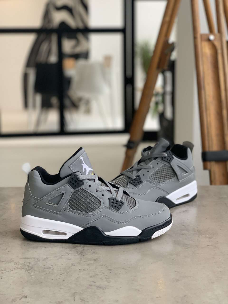 

Кроссовки Nike Air Jordan 4 Grey Найк Аир Джордан 4 Серые (42,44) 44,, Серый