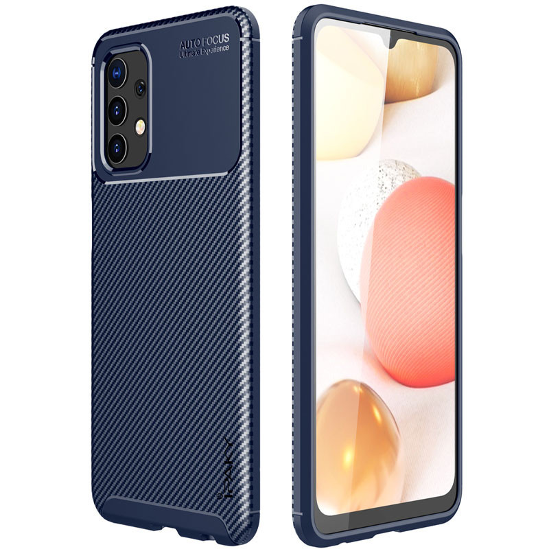 

TPU чехол iPaky Kaisy Series для Samsung Galaxy A52 4G / A52 5G Синий
