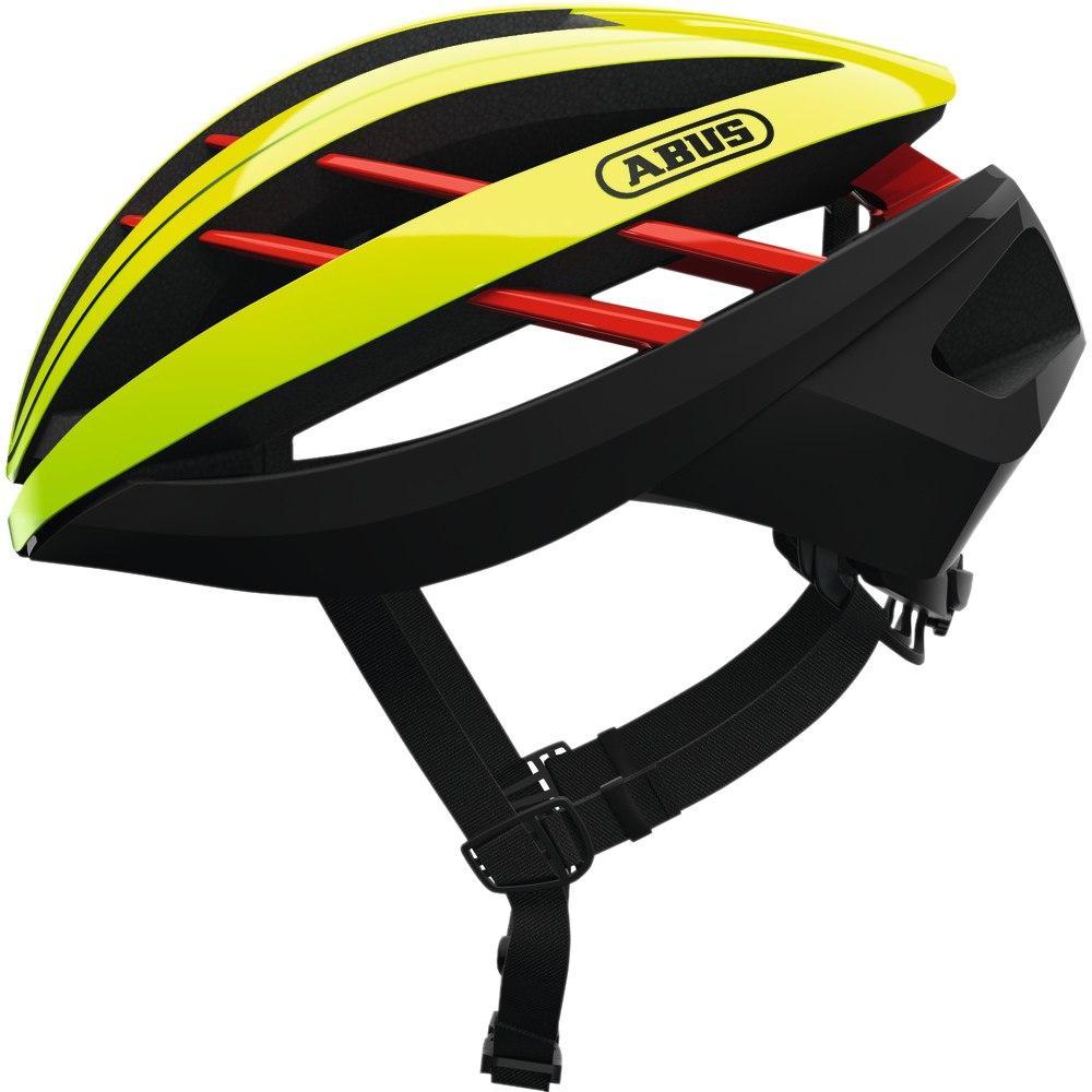 

Шолом велосипедний ABUS AVENTOR M 54-58 Neon Yellow (776106), Черный с желтым