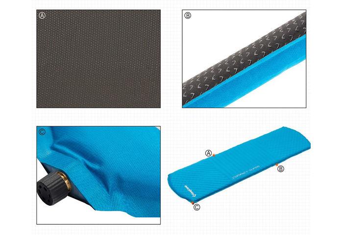 

Килимок самонадувний KingCamp Wave Super (KM3548) Blue, Синій