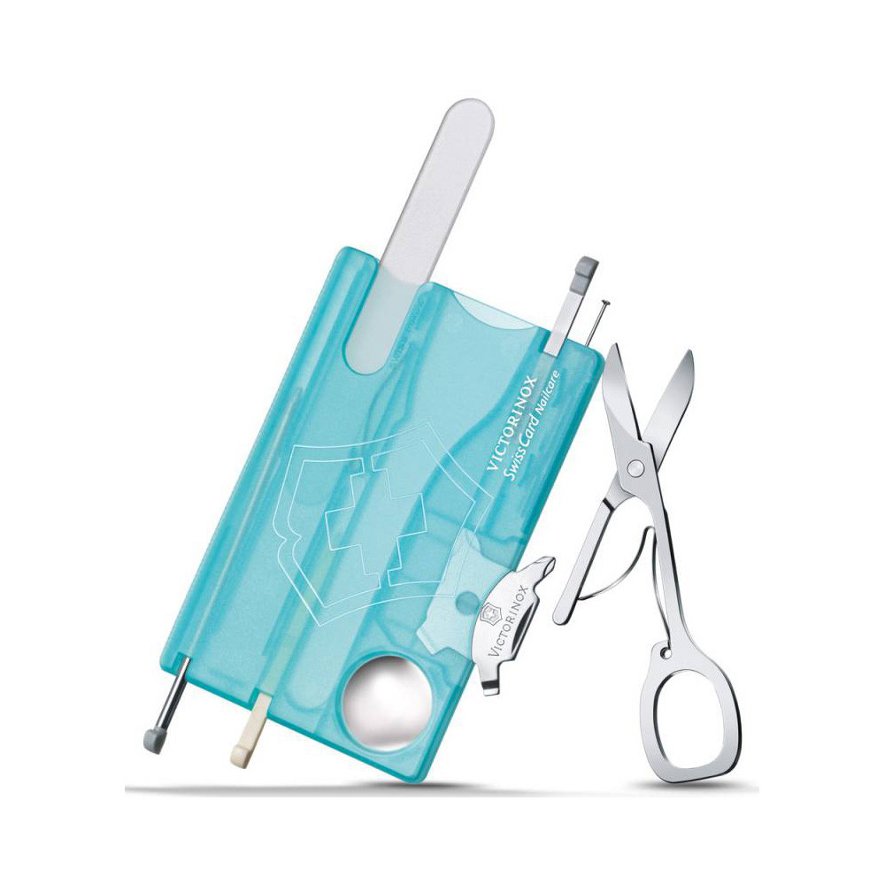 

Мультитул Victorinox Swisscard Nailcare Голубой (07240.T21)