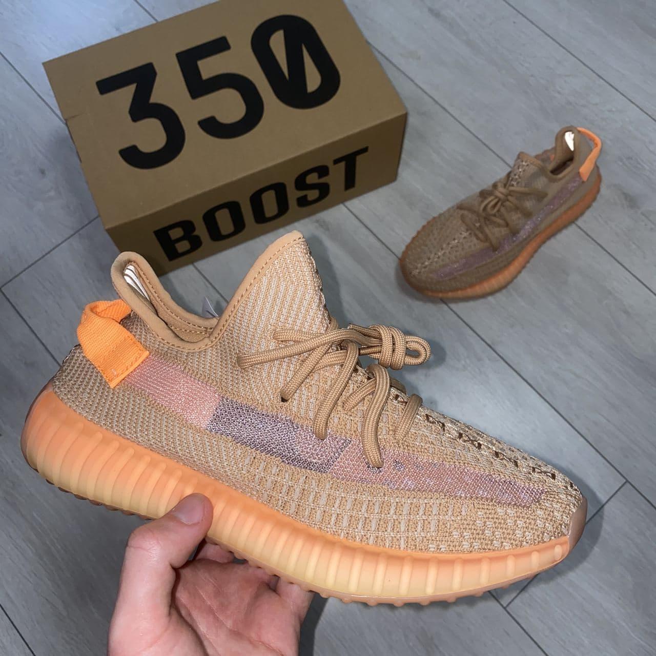 

Мужские кроссовки Adidas Yeezy Boost 350 v2 Clay / Адидас Изи Буст 350 в2 Песочные, Песочный