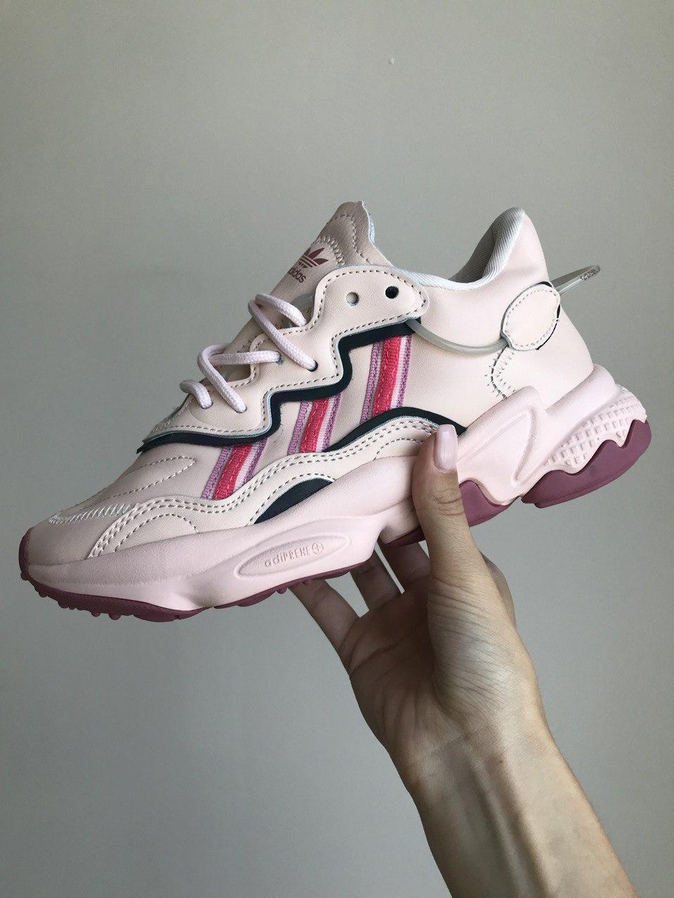 

Женские кроссовки Adidas Ozweego Pink / Адидас Озвиго Розовые 37, Розовый