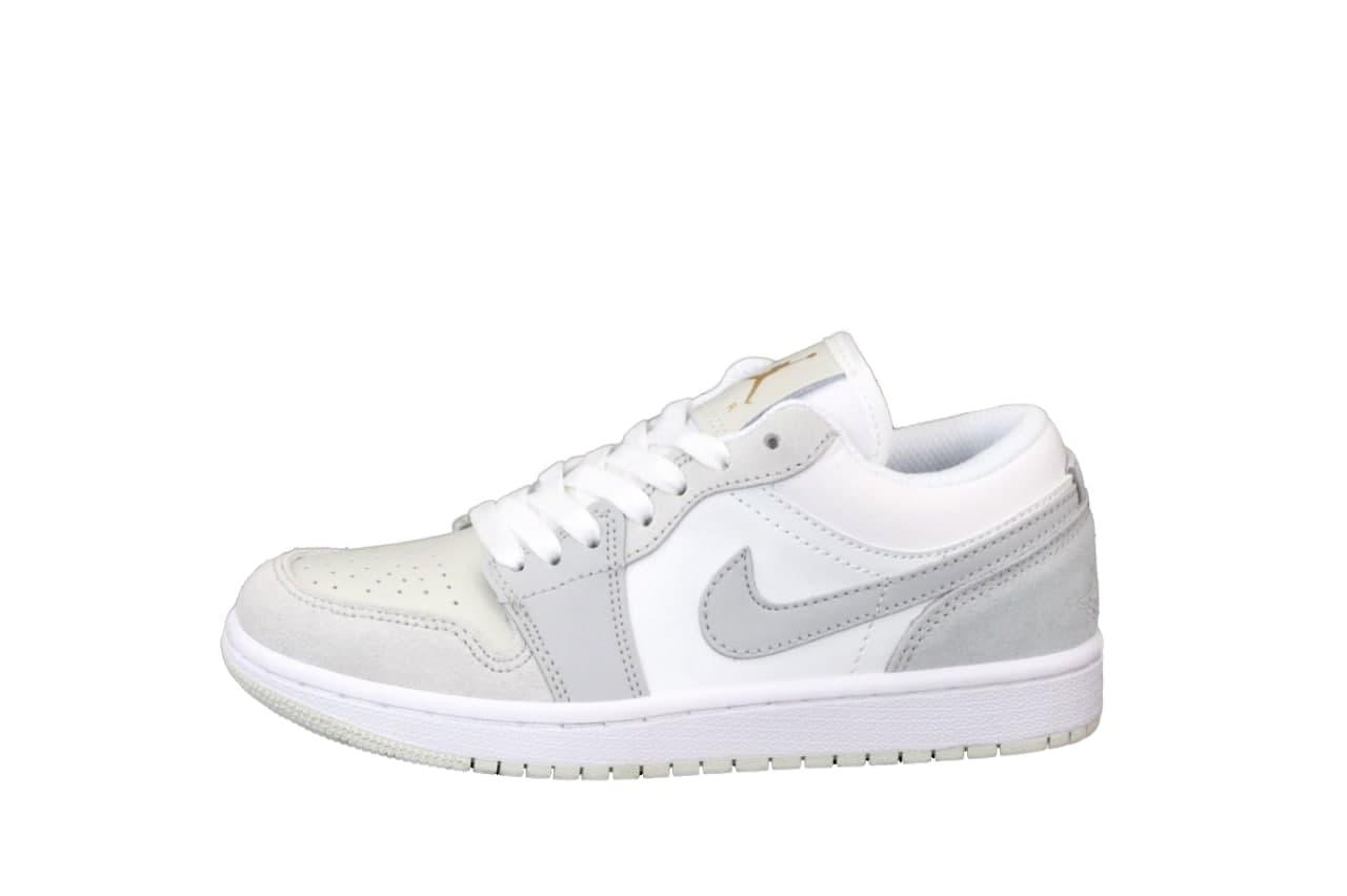 

Женские Кроссовки Nike Air Jordan 1 Low Gray / Найк Аир Джордан 1 Лоу Серые 38, Серый