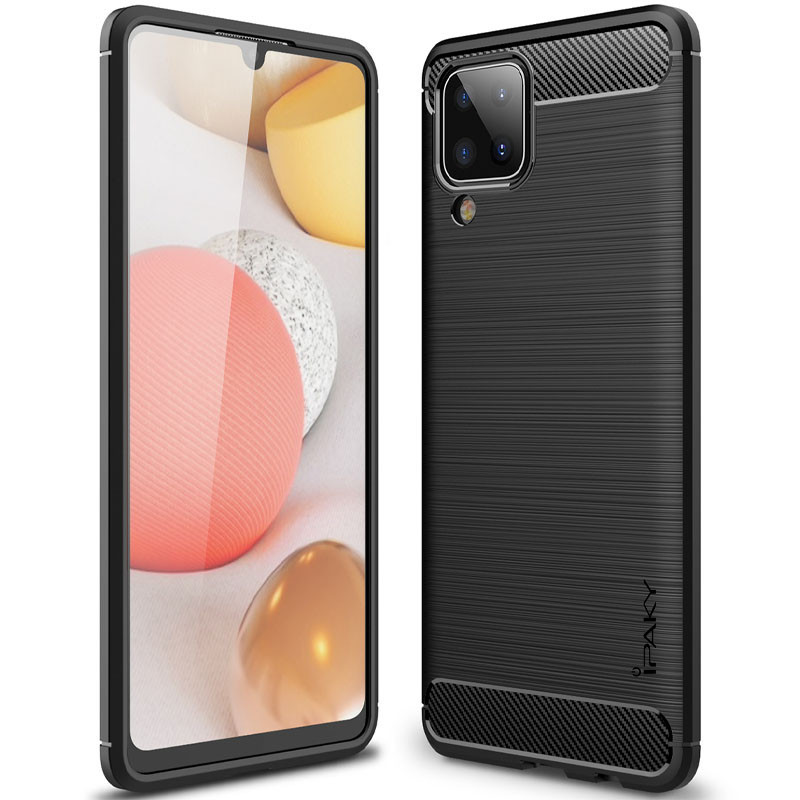 

TPU чехол iPaky Slim Series для Samsung Galaxy A12 Черный