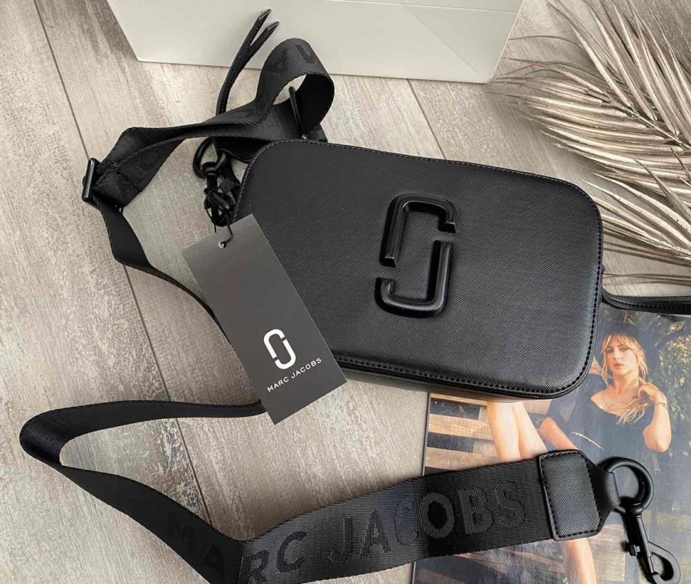 

Женская сумка через плечо Marc Jacobs Snapshot Total Black, Черный