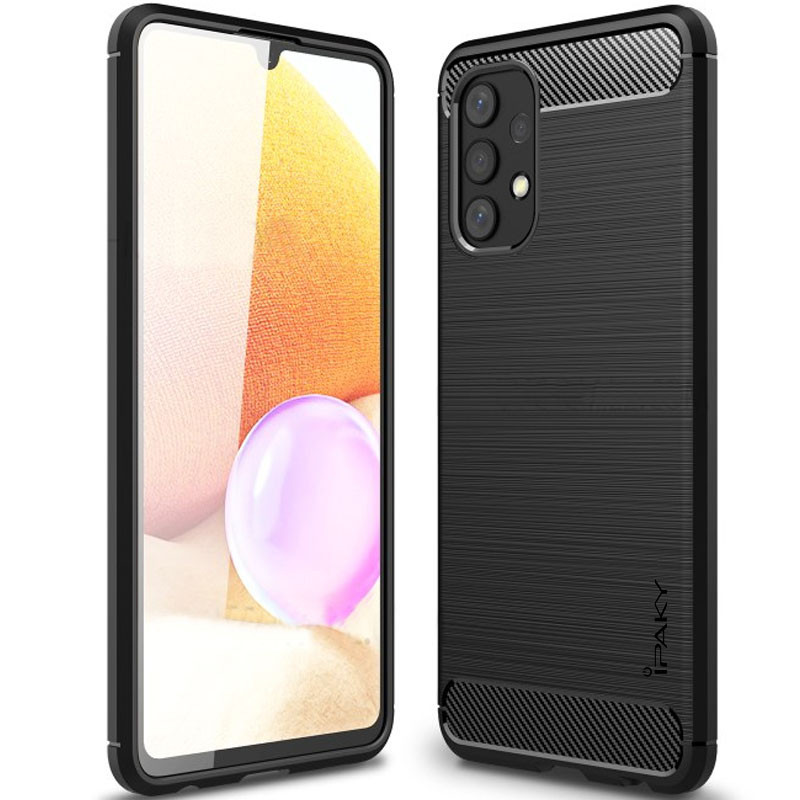 

TPU чехол iPaky Slim Series для Samsung Galaxy A32 4G, Черный
