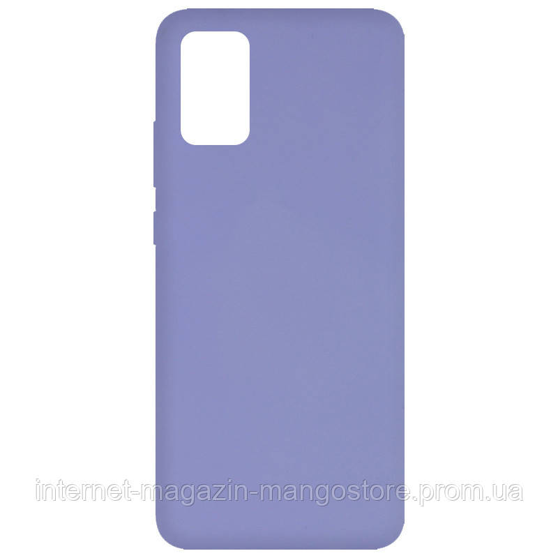 

Чехол Silicone Cover Full without Logo (A) для Samsung Galaxy A02s, Сиреневый / dasheen