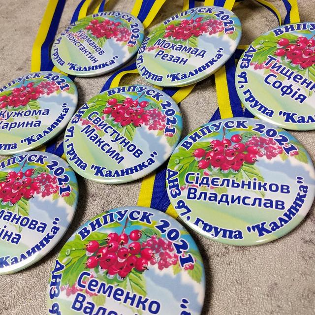 Медаль Выпускника детского сада. 