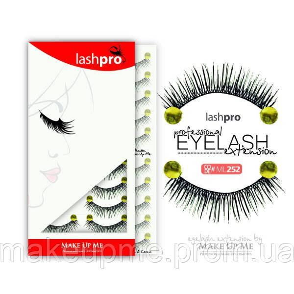 

Профессиональный набор ресниц 10 пар - Make Up Me LashPro ML252 - ML252