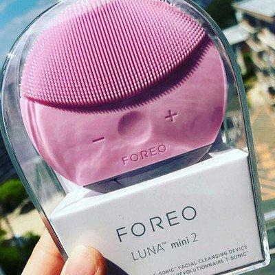 

Электронная щетка для чистки лица Foreo Luna mini 2- массажёр Форео ПУДРА