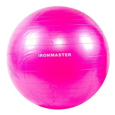 

Мяч для фитнеса Iron Master 65см розовый SKL11-282577