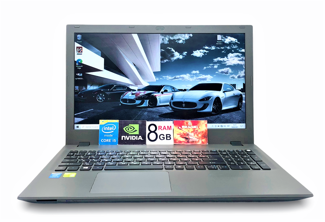 

Ігровий Ноутбук Acer Aspire E5 15.6" i5-5200U 8GB HDD 1TB NVIDIA GeForce 920M 2GB GDDR3