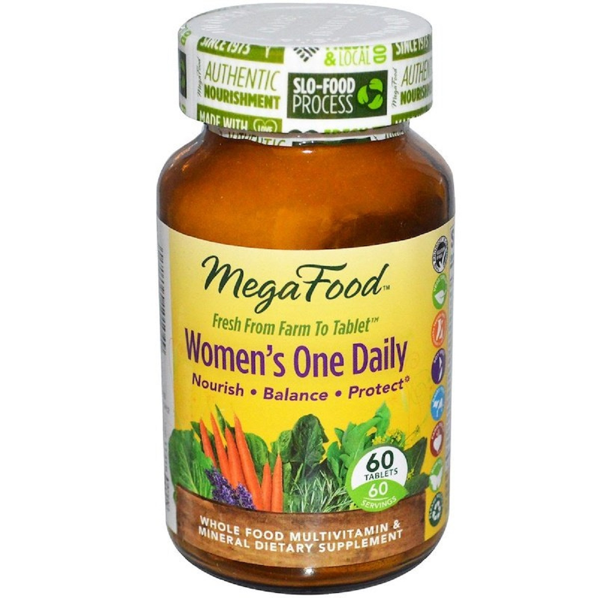 

Мультивитамины для женщин Women’s One Daily MegaFood 60 таблеток