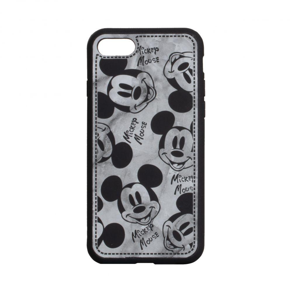 

Чехол Mickey Color print для Apple Iphone 7 / 8 / SE 2020, Чёрный|розовый|красный