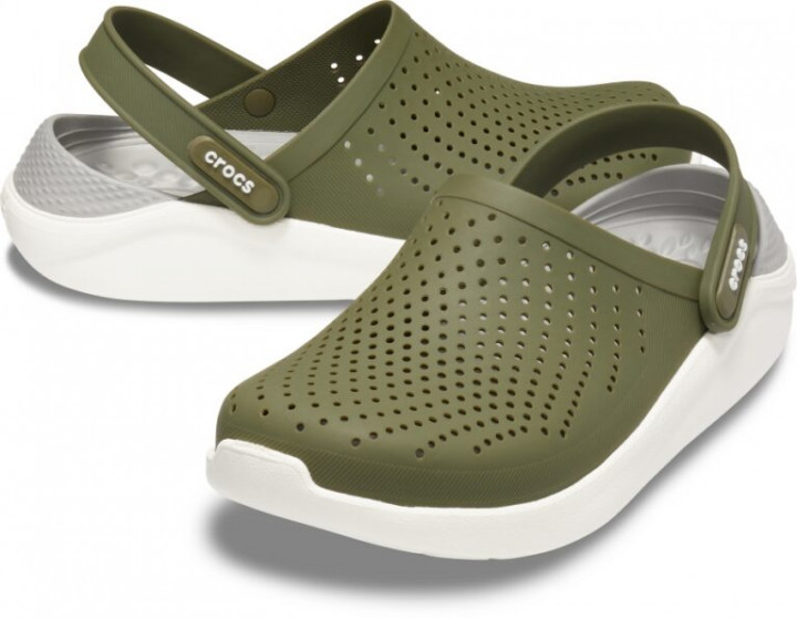 

Сабо Crocs Literide Clog 38-39 23.8 см Хаки Зеленые 204592-37P-M6/W8 Army Green