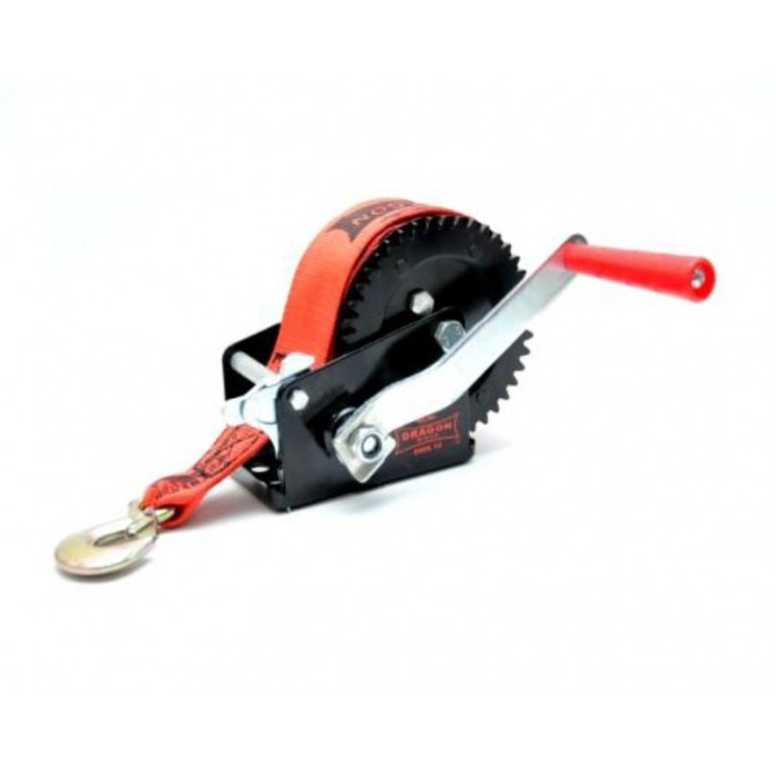 

Лебедка ручная Dragon Winch DWK 16 synthetic Тяговое усилие: 1600Ibs/720кг