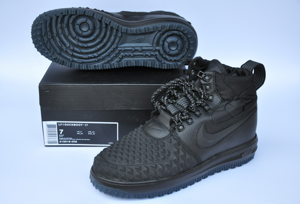 

Nike Lunar Force 1 Duckboot "Чорні" 40, Balck