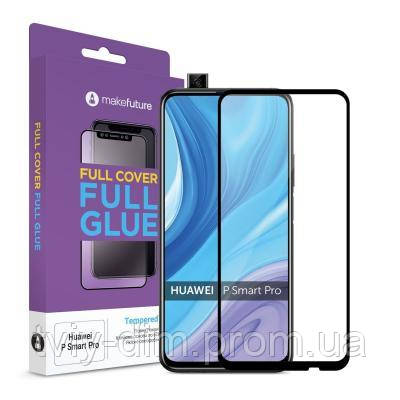 

Стекло защитное MakeFuture Huawei P Smart Pro Full Cover Full Glue (MGF-HUPSP) (код 1082541)