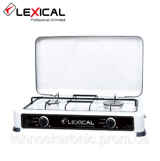 

Газовая плита LEXICAL LGS-2812-1 на 2 конфорки 3.7KW