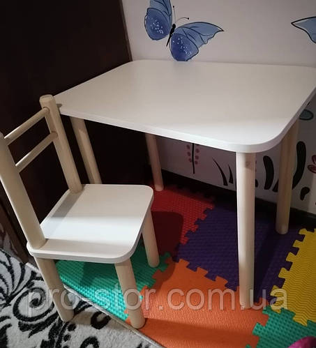 Детский столик и стульчик для ребенка от 5 лет