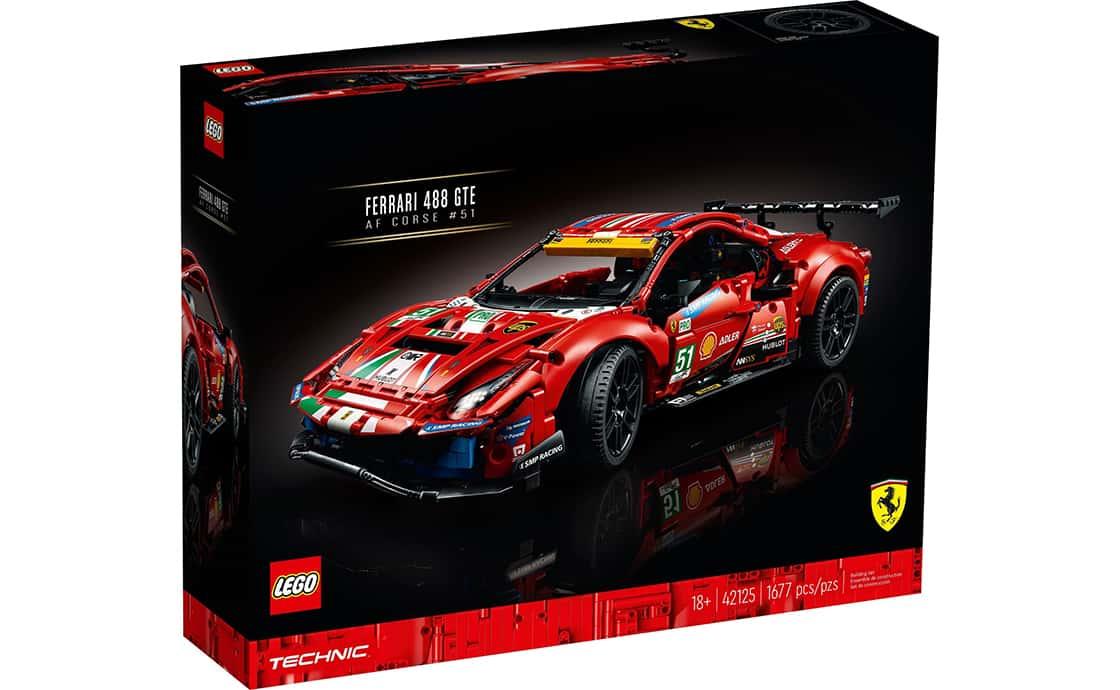 

Конструктор LEGO Ferrari 488 GTE “AF Corse #51” 1677 деталей (42125)